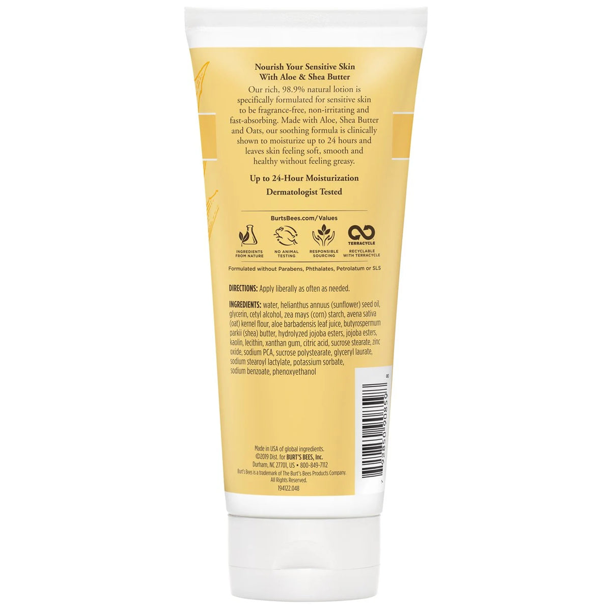 Sensitive Aloe & Shea Butter Body Lotion